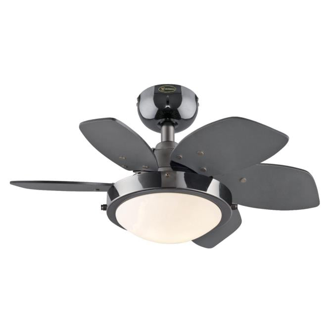 Westinghouse 7224600 Quince 24-Inch Indoor Ceiling Fan with Dimmable LED Light Fixture