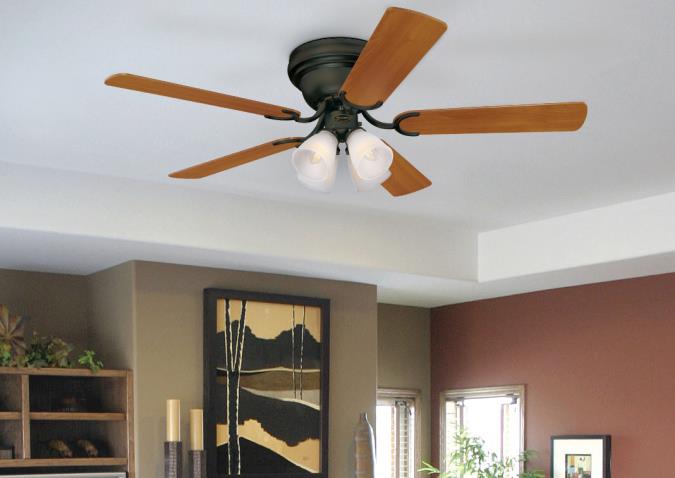 Westinghouse 7232100 Contempra IV 52-Inch Indoor Ceiling Fan with Dimmable LED Light Fixture
