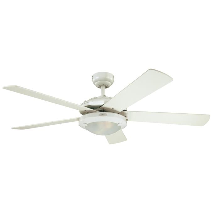 Westinghouse 7233600 Comet 52-Inch Indoor Ceiling Fan with Dimmable LED Light Fixture