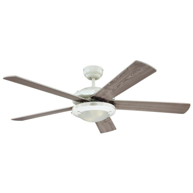 Westinghouse 7233600 Comet 52-Inch Indoor Ceiling Fan with Dimmable LED Light Fixture