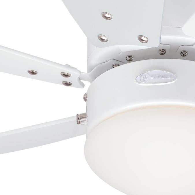 Westinghouse 7234400 Turbo Swirl 30-Inch Indoor Ceiling Fan with Dimmable LED Light Fixture