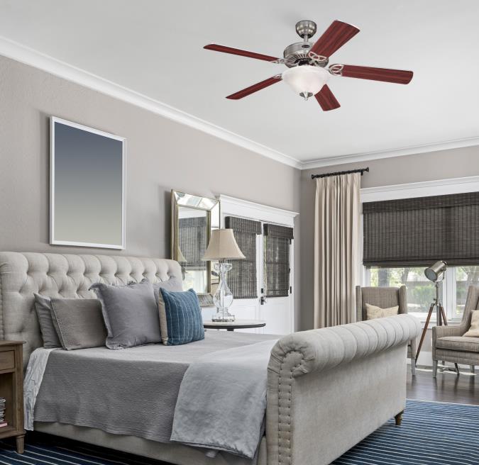 Westinghouse 7234900 Vintage II 52-Inch Indoor Ceiling Fan with LED Light Fixture