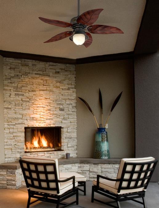 Westinghouse 7236200 Oasis 48-Inch Indoor/Outdoor Ceiling Fan with LED Light Fixture