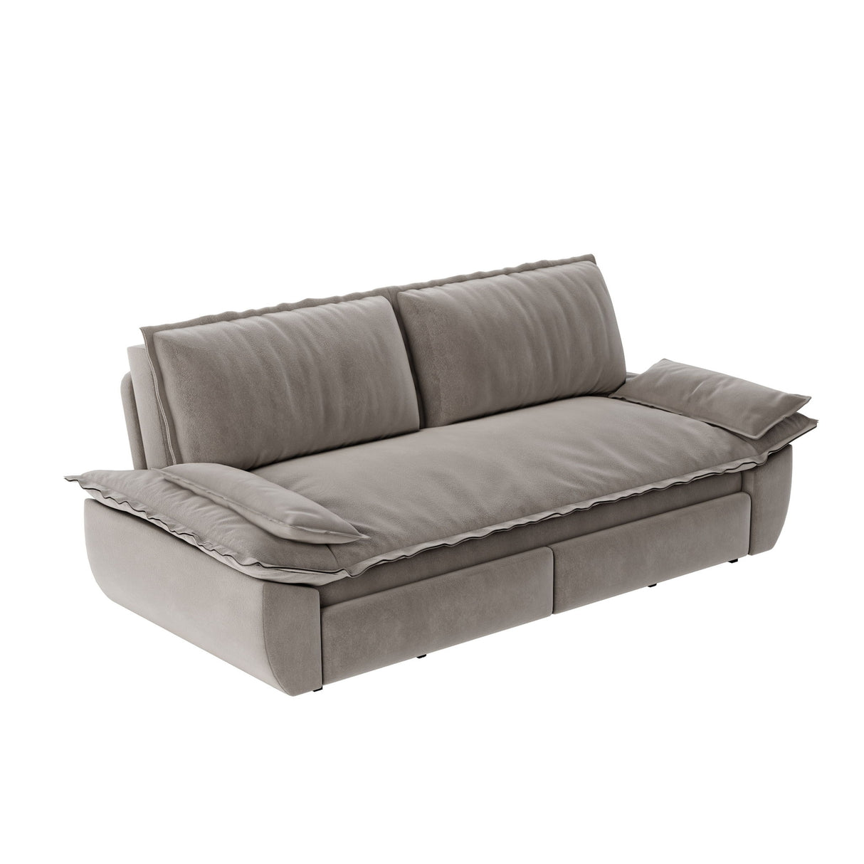 Queen Pull Out Bed, 3 In 1 Convertible Sleeper Sofa