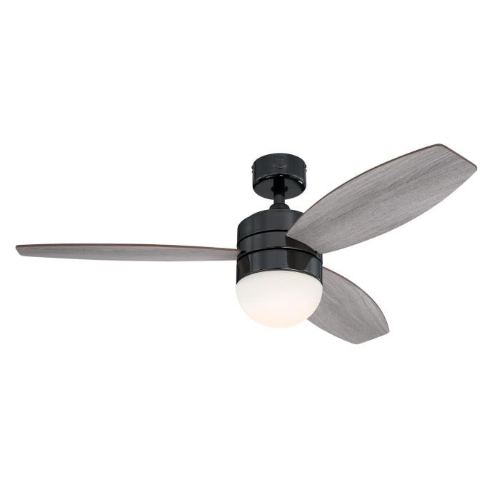 Westinghouse 7305200 Drake 48-inch Indoor Ceiling Fan with Dimmable LED Light Fixture