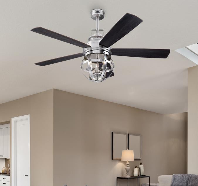 Westinghouse 7305700 Stella Mira 52-inch Indoor Ceiling Fan with Dimmable LED Light Fixture
