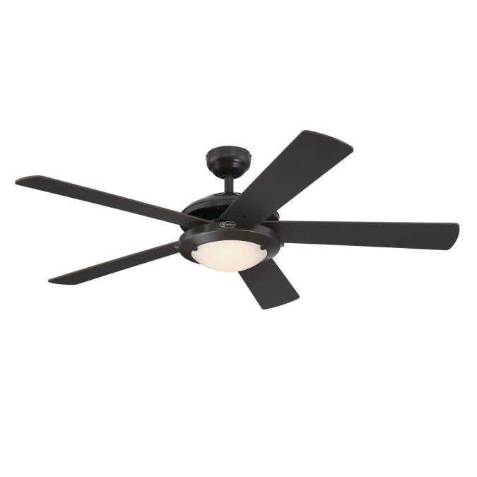 Westinghouse 7307200 Comet 52-Inch Indoor Ceiling Fan with Integrated Dimmable LED Light Fixture