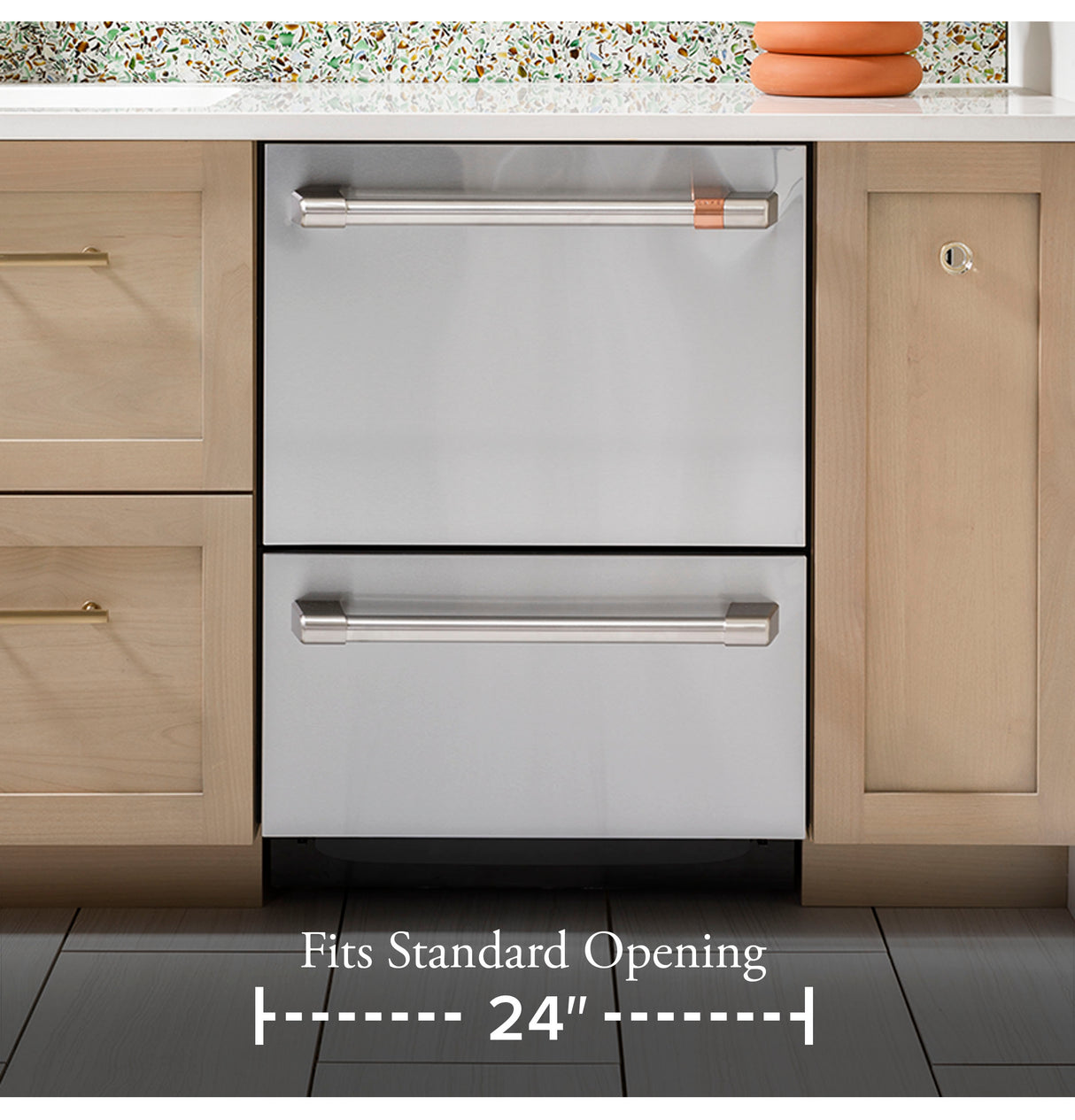 Caf(eback)(TM) Dishwasher Double Drawer - (CDD420P3TD1)