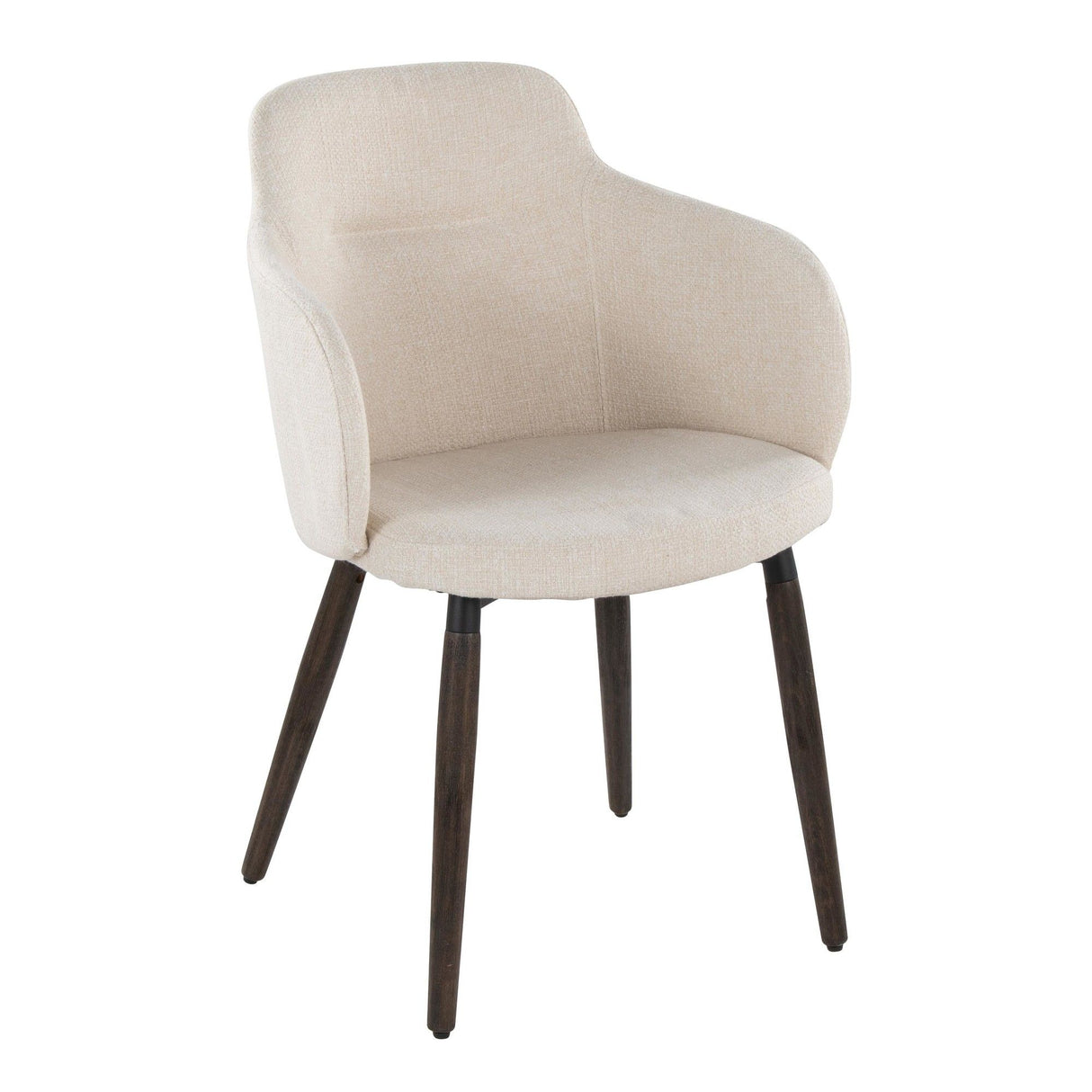 Boyne - Farmhouse Dining / Accent Chair (Set of 2) - Dark Walnut Legs