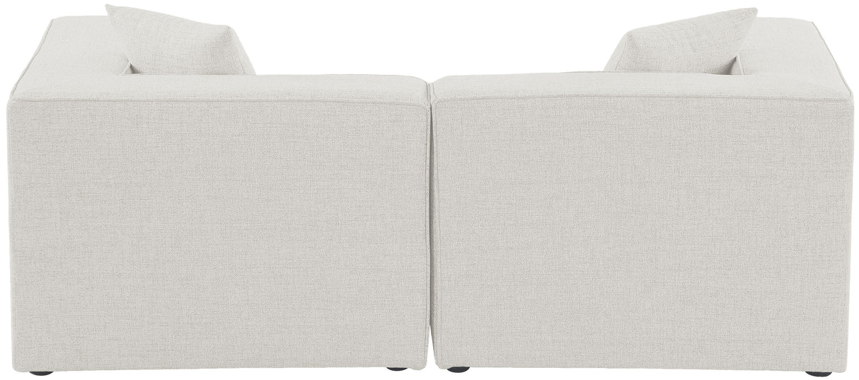 Cube - Linen Modular 2 Seat Sofa