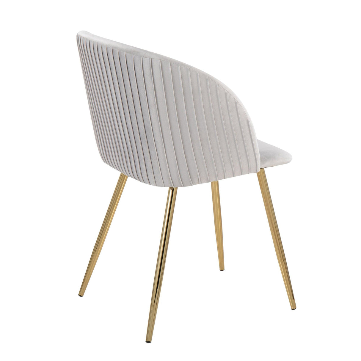 Luna - Pleated Contemporary Chair (Set of 2)