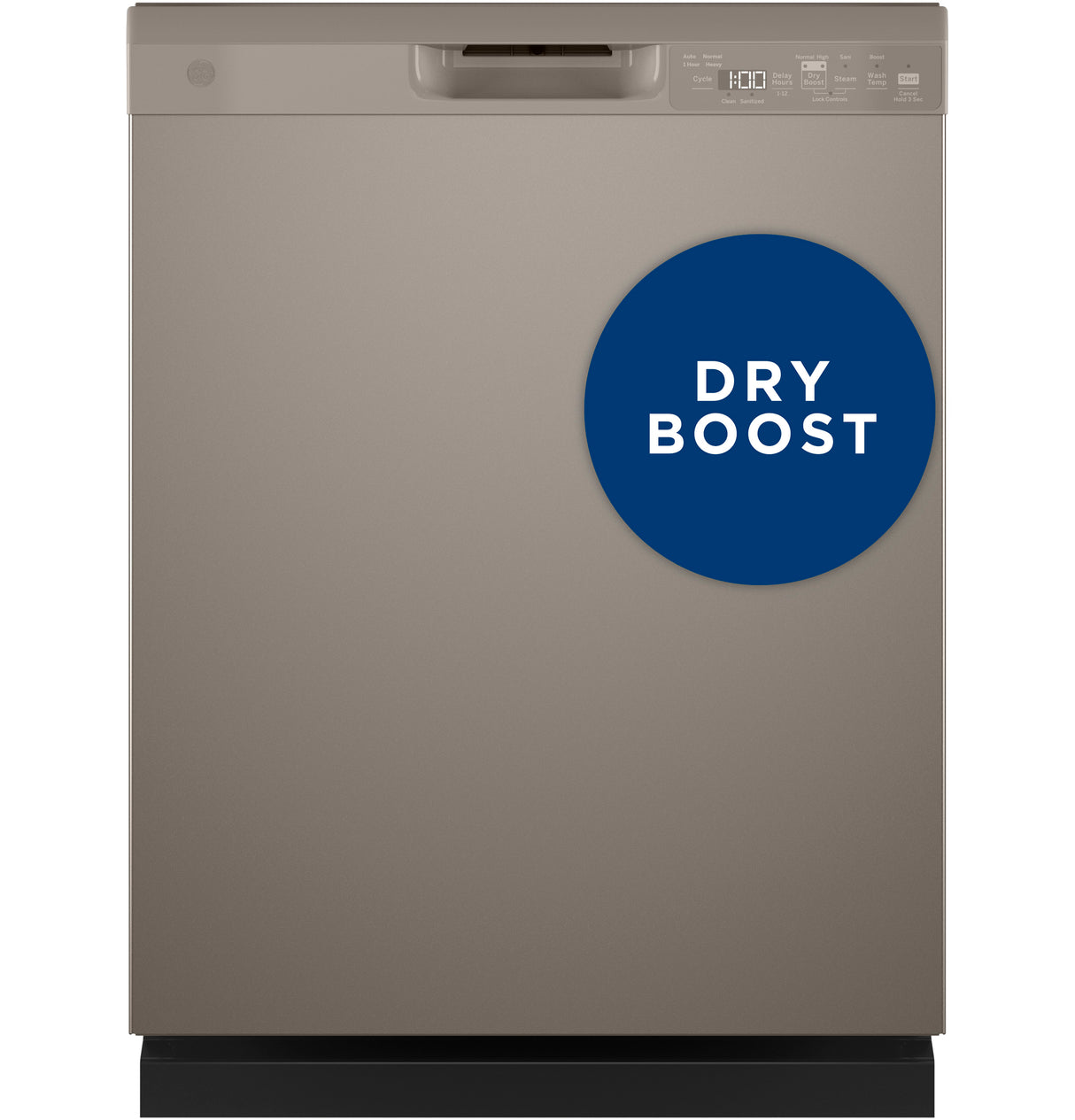 GE(R) ENERGY STAR(R) Front Control with Plastic Interior Dishwasher with Sanitize Cycle & Dry Boost - (GDF550PMRES)