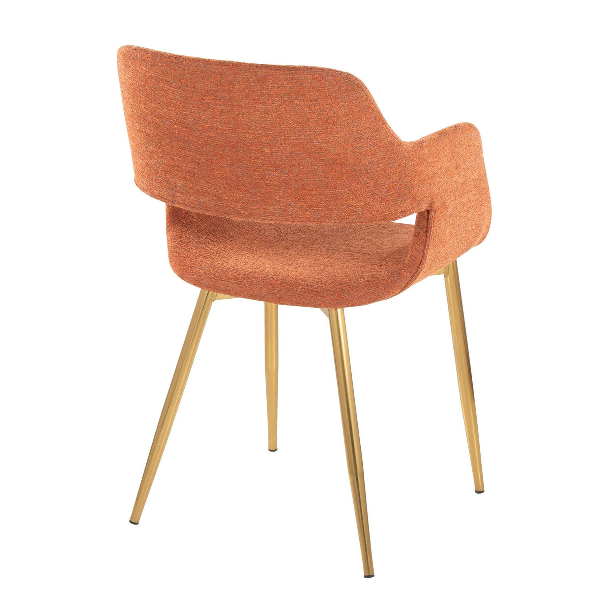 Margarite - Dining / Accent Chair - Gold Metal (Set of 2)