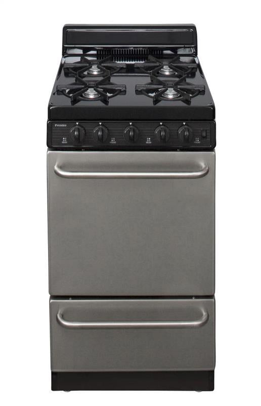20 in. Freestanding Gas Range in Stainless Steel - (SAK600BP)