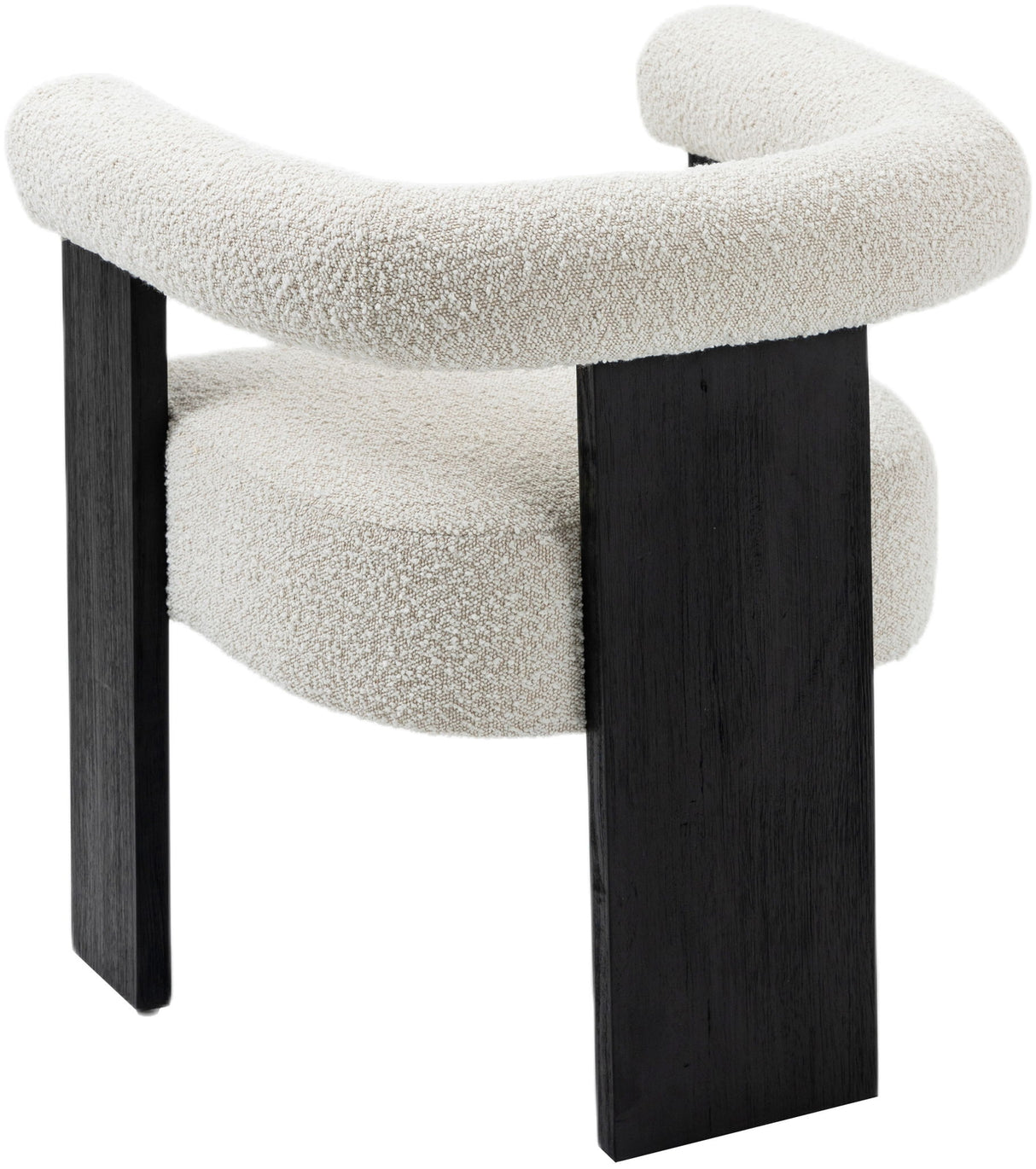Barrel - Dining Chair - Black Legs