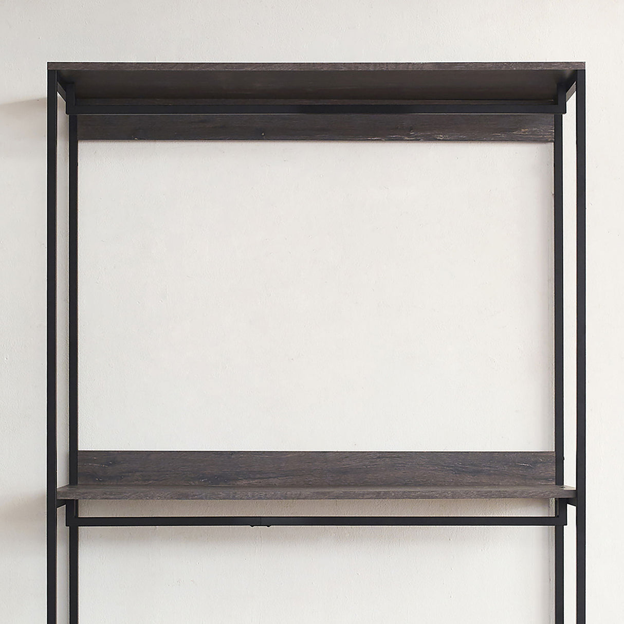 Monica - Farmhouse Industrial Wood Walk In Closet