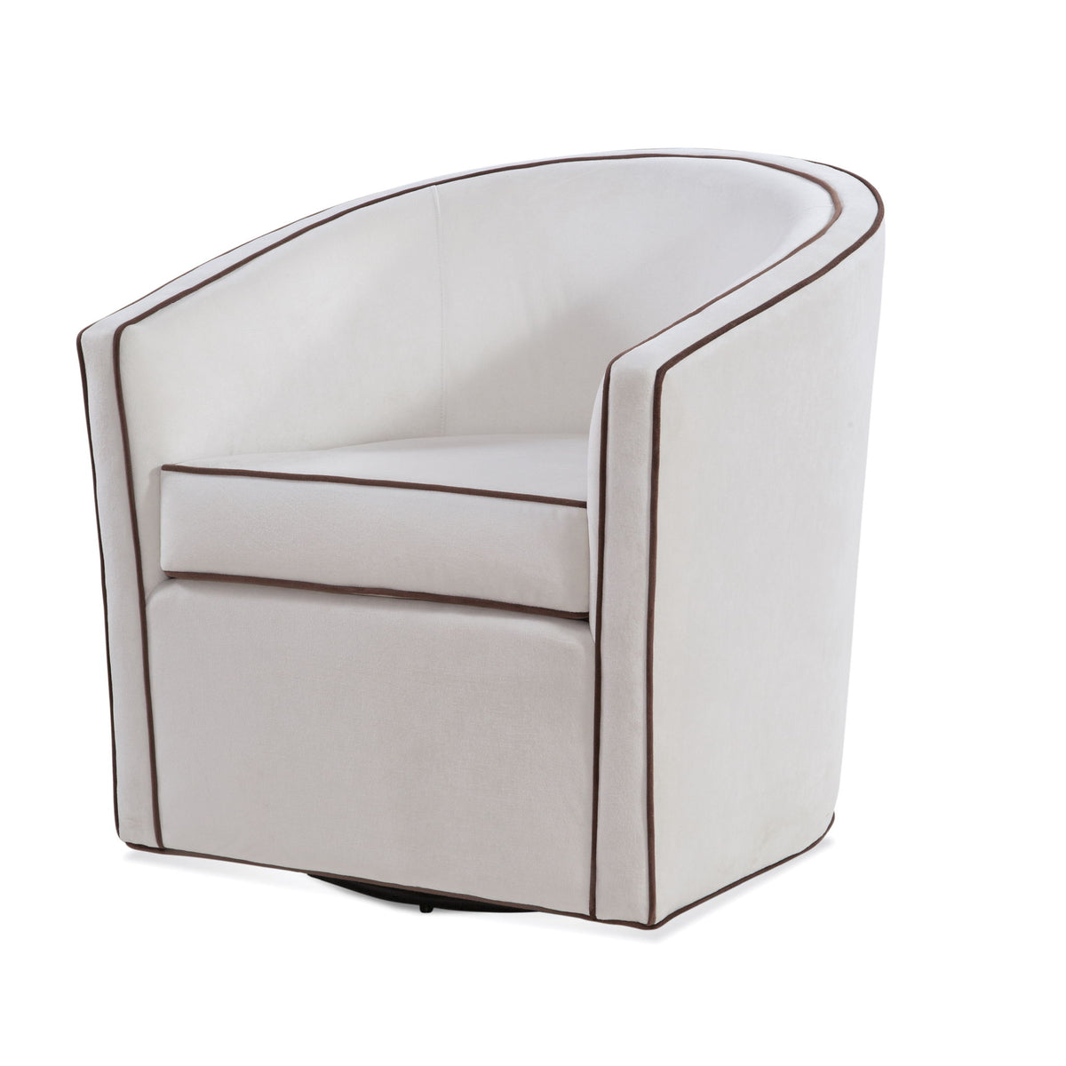 Kendall - Swivel Chair With Barrel Back Design