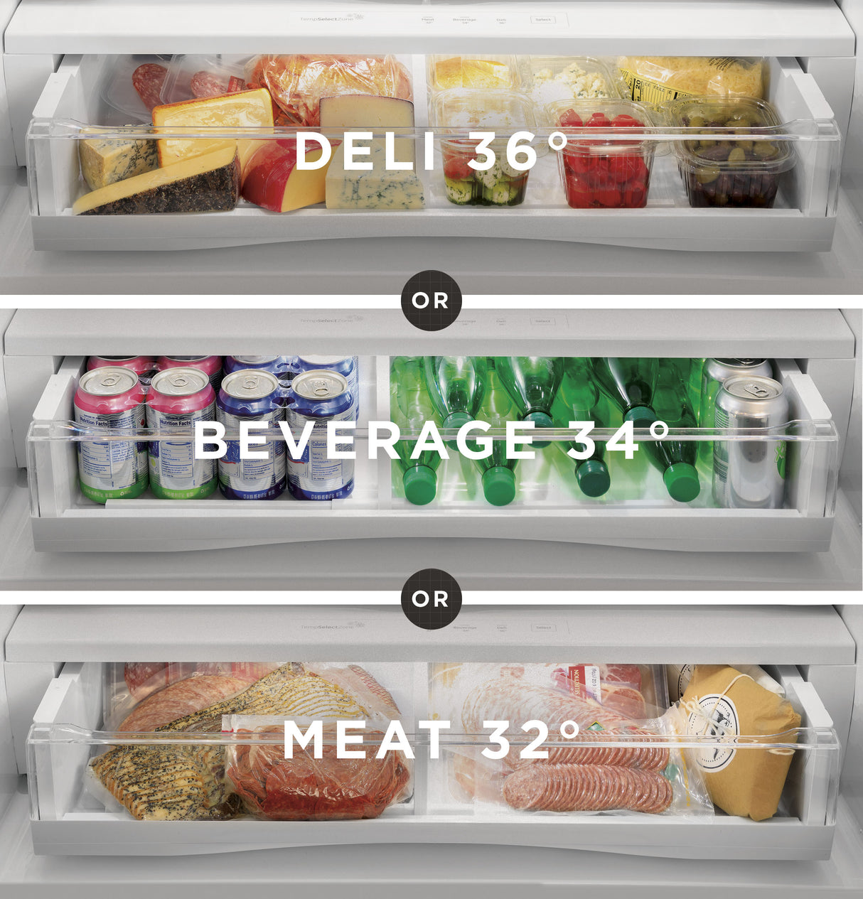 GE Profile(TM) Series ENERGY STAR(R) 27.7 Cu. Ft. Fingerprint Resistant French-Door Refrigerator with Hands-Free AutoFill - (PFE28KYNFS)