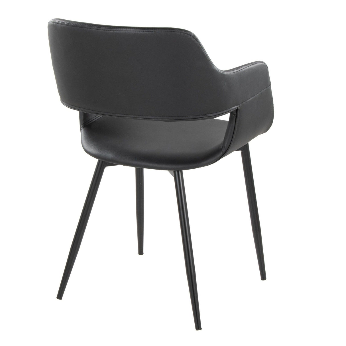 Margarite - Dining / Accent Chair - Black Metal (Set of 2)