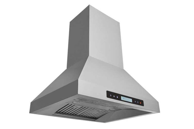 Hauslane Chef 30-in Ducted Stainless Steel Island Range Hood - (IS500SS30)