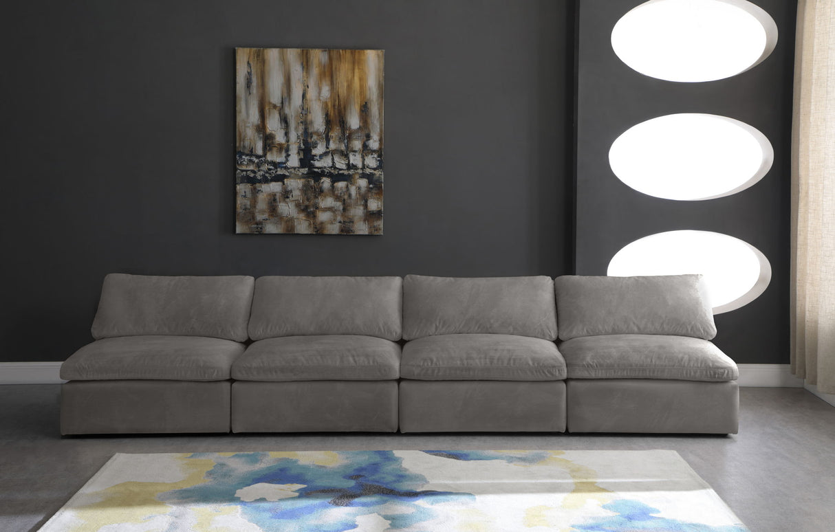 Cozy - Modular Armless 4 Seat Sofa