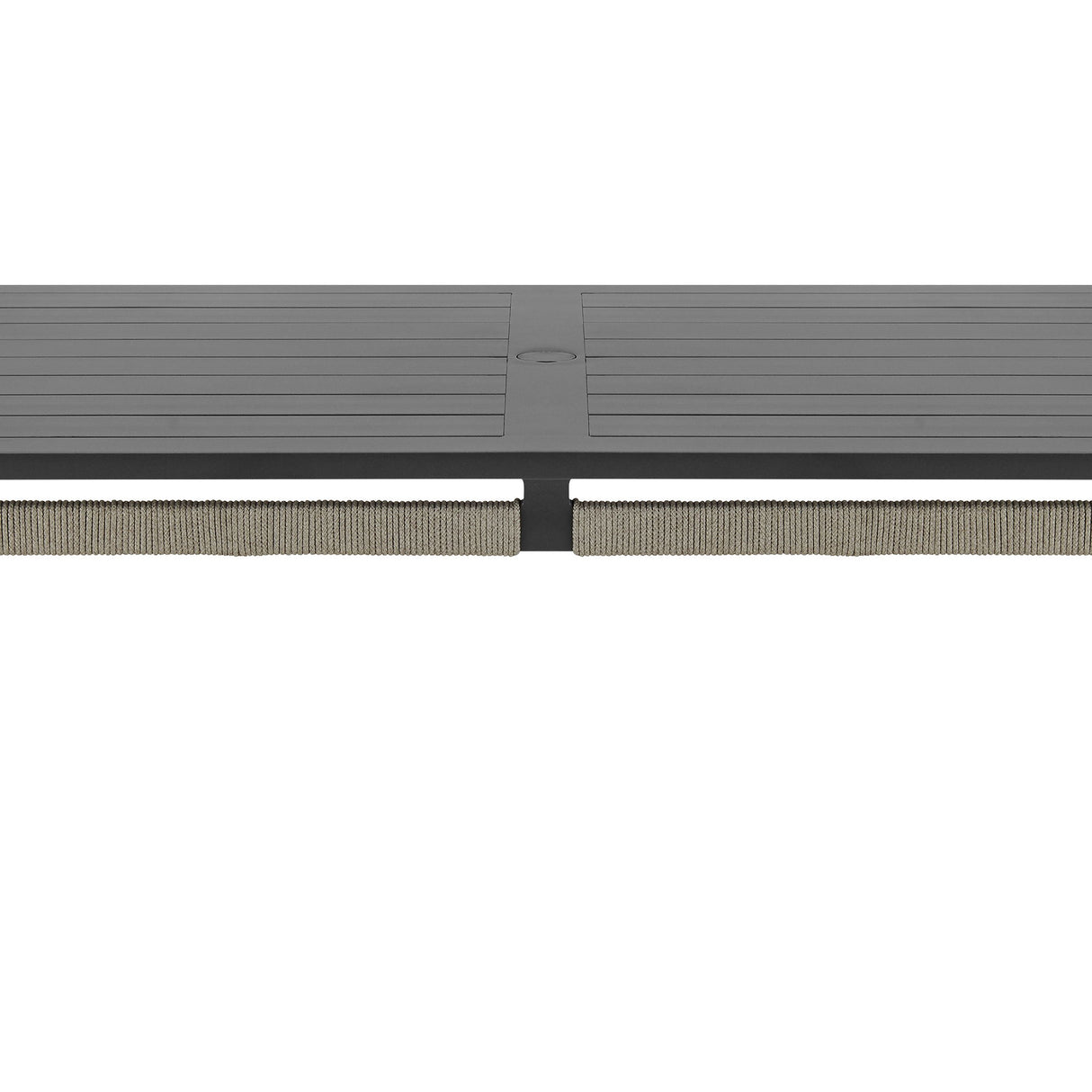 Zella - Rectangular Dining Table - Charcoal / Light Gray