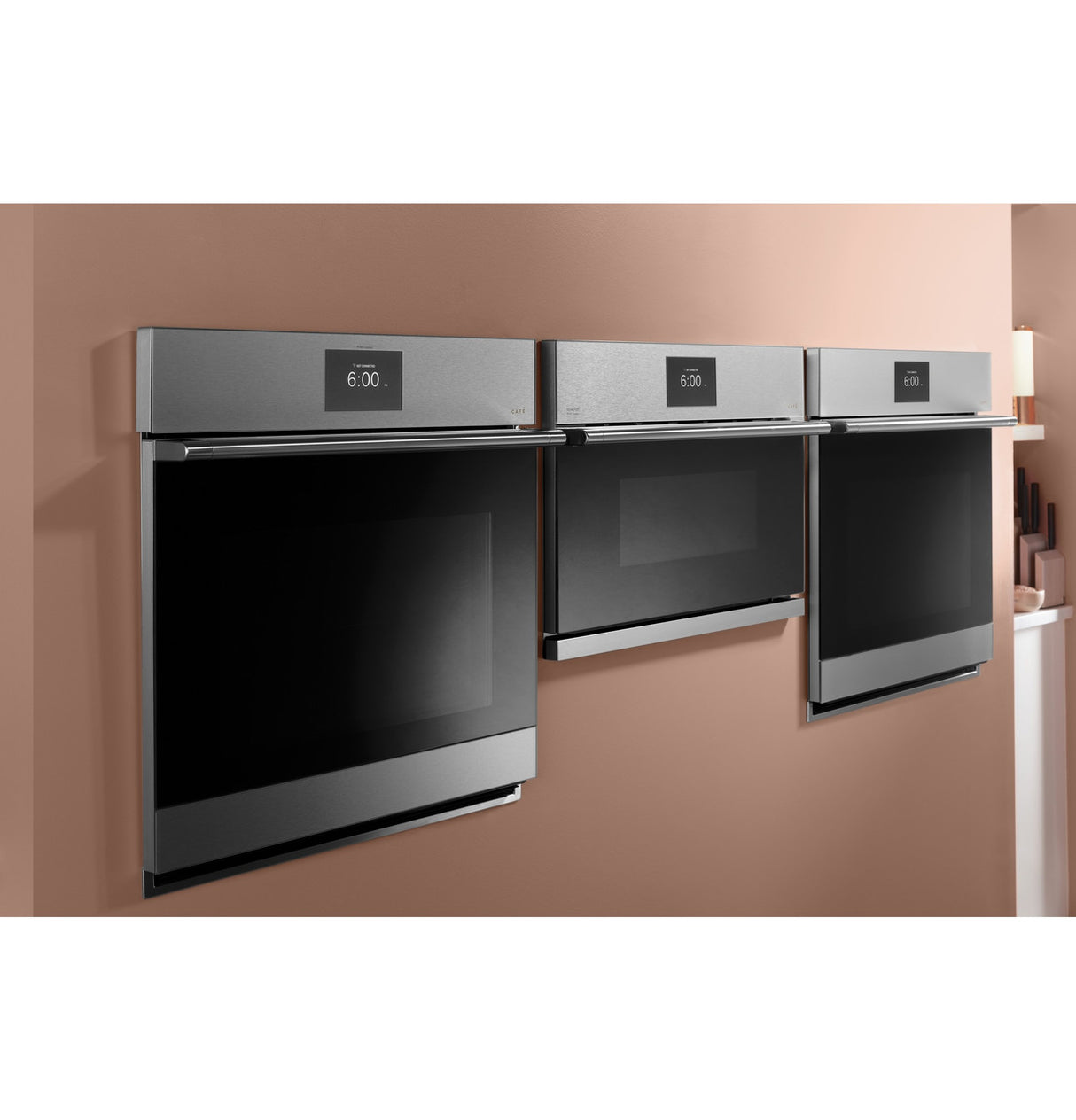 Café 30 in. Single Wall Oven with Advantium Speedcook Technology, Stainless Steel - CSB913M2VS5