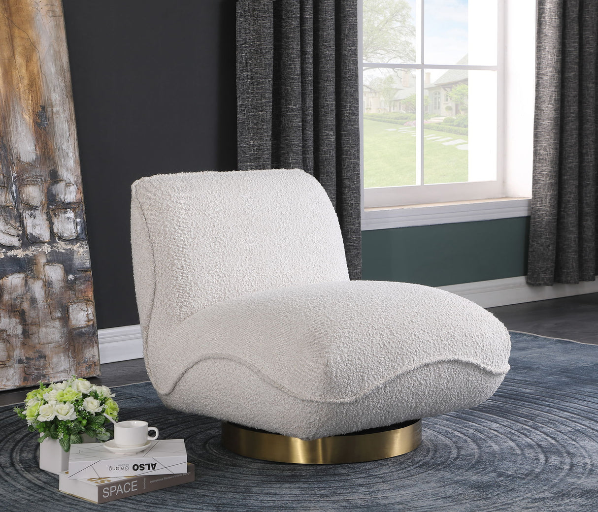 Geneva - Swivel Accent Chair