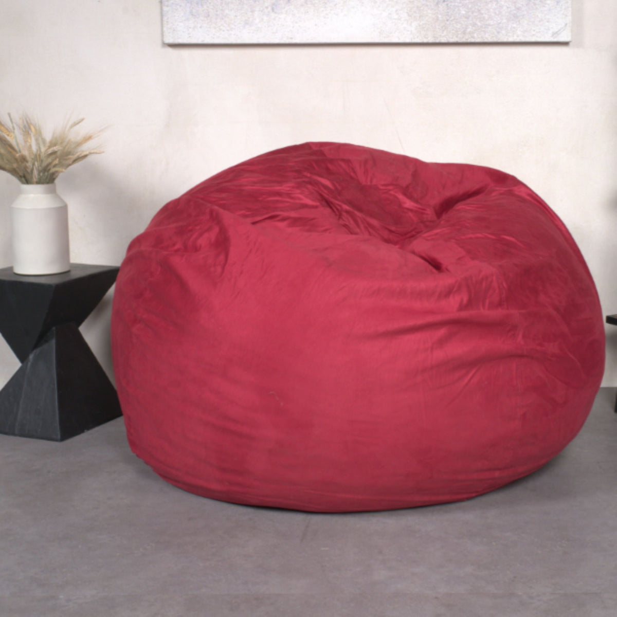 Comfortable High Density Shredded Foam Bean Bag Chair With Removable Cover