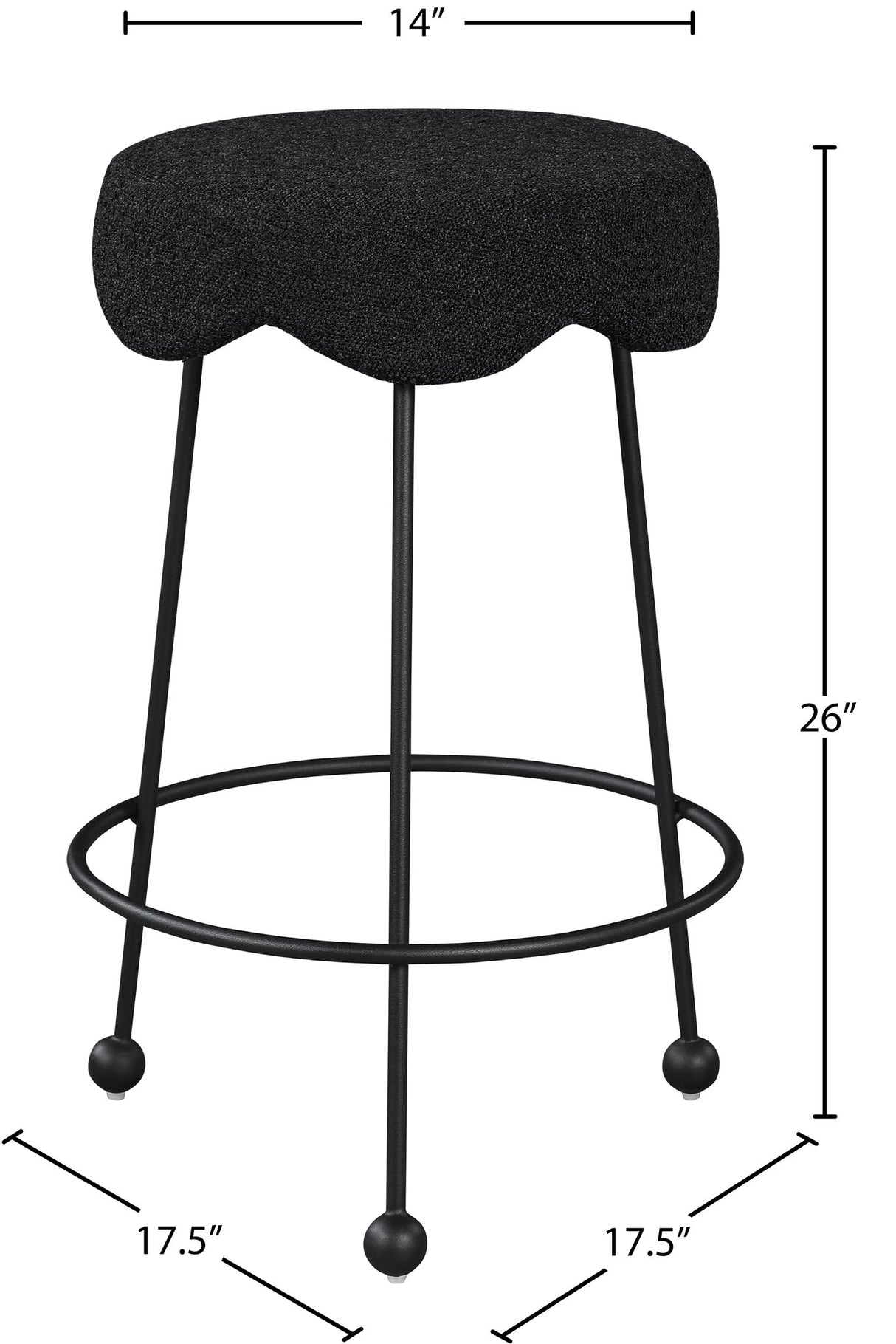 Fleur - Counter Stool