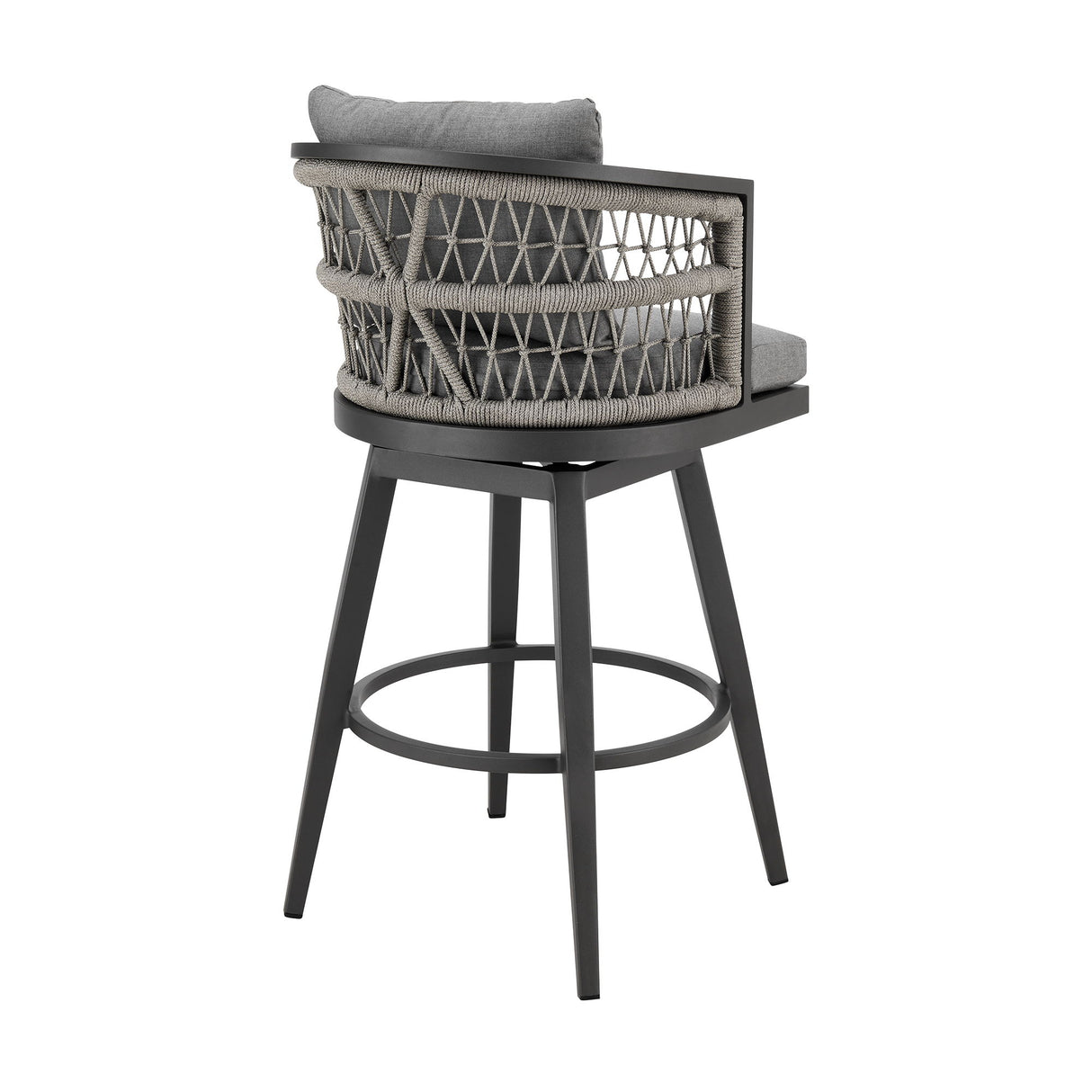 Zella - Outdoor Patio Swivel Counter Stool Set