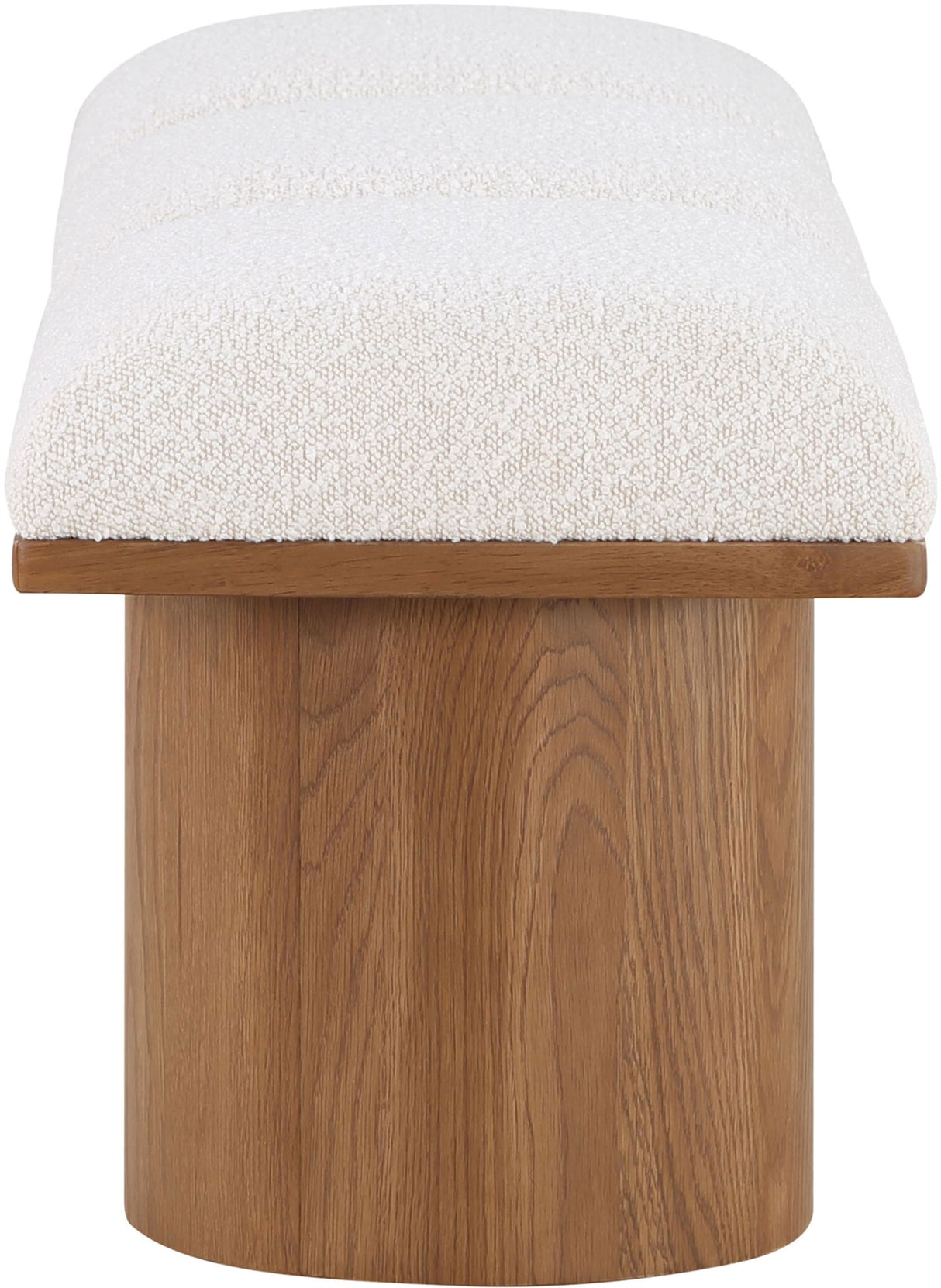 Pavilion - 3 Piece Modular Bench With Brown Base