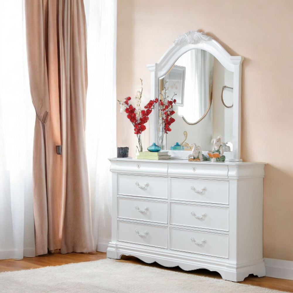 Estrella - Mirror - White