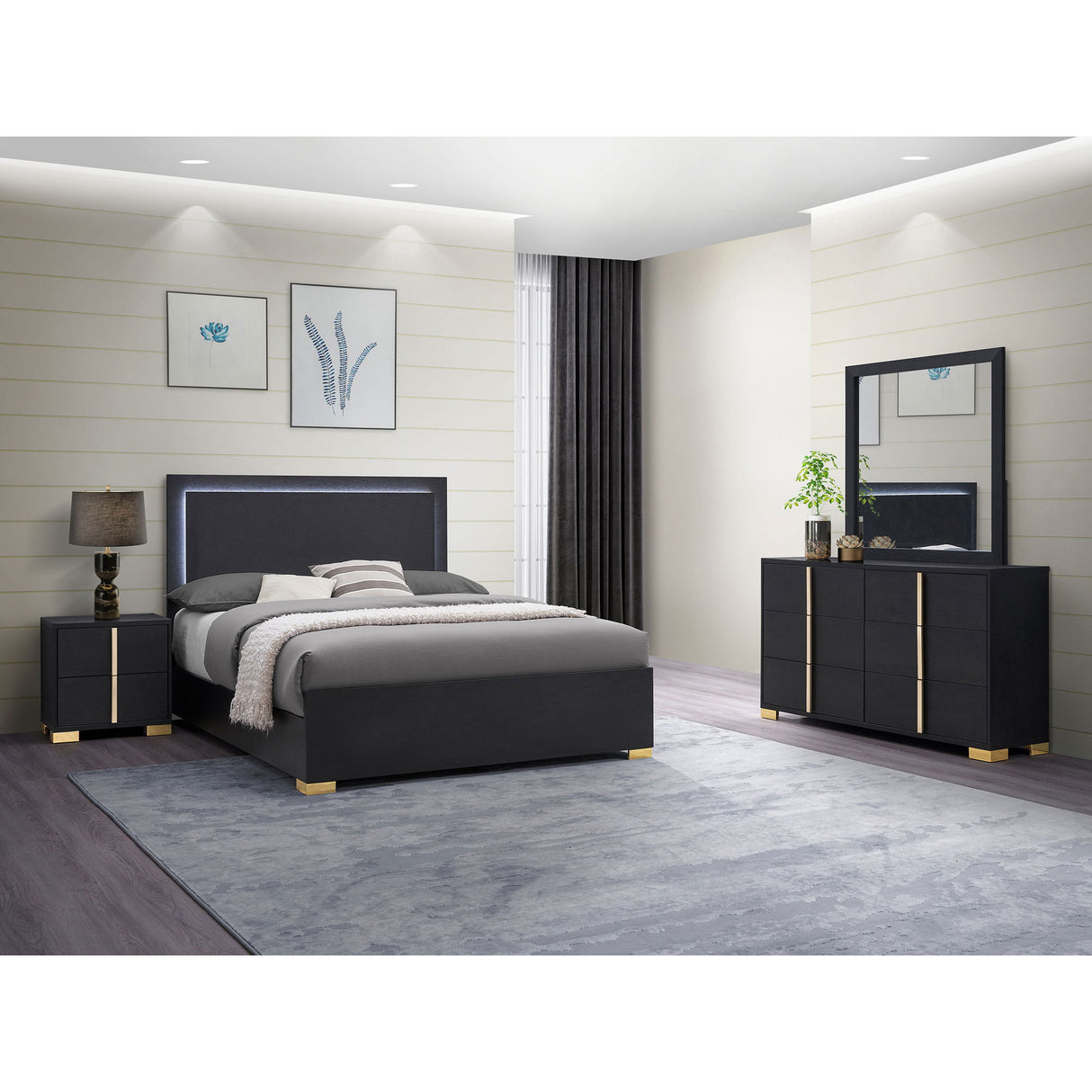 Medici - LED Bedroom Set