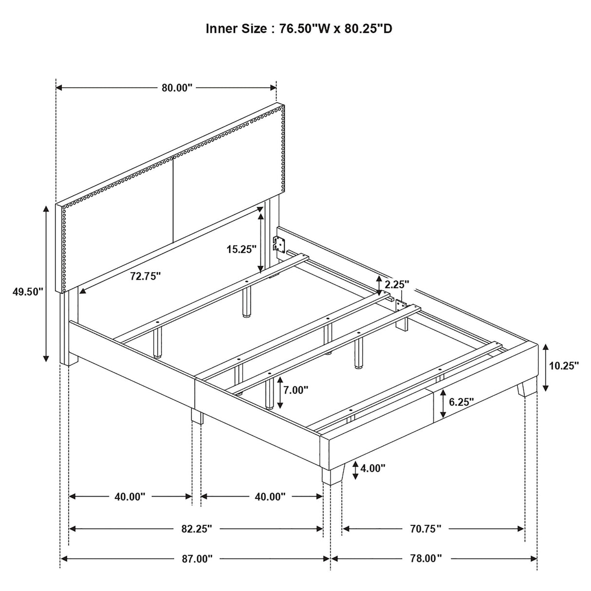Guyancourt - Panel Bed