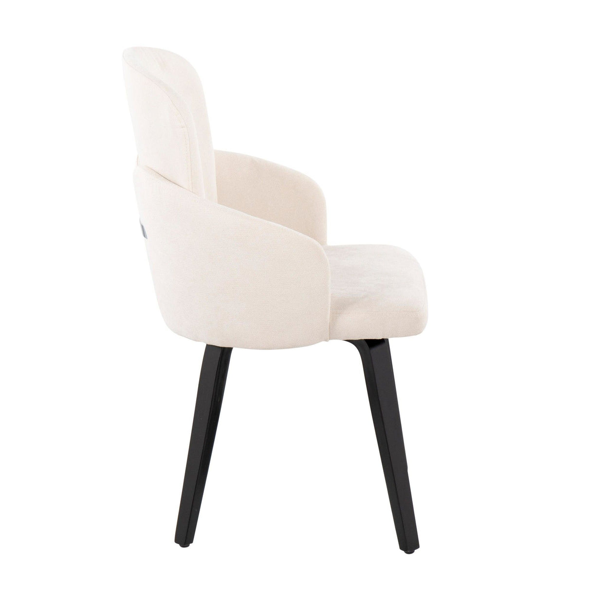Dahlia - Contemporary Dining Chair (Set of 2) - Black Wood