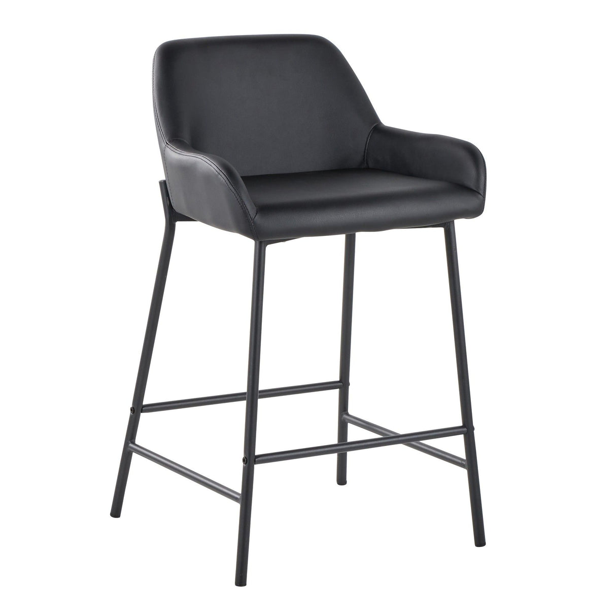 Daniella - Fixed-Height Counter Stool (Set of 2)
