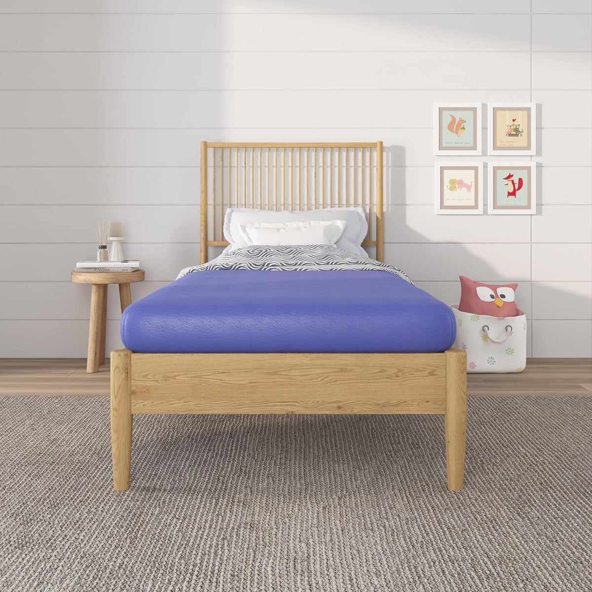 5" Memory Foam Mattress With Responsive Support And Breathable Cover