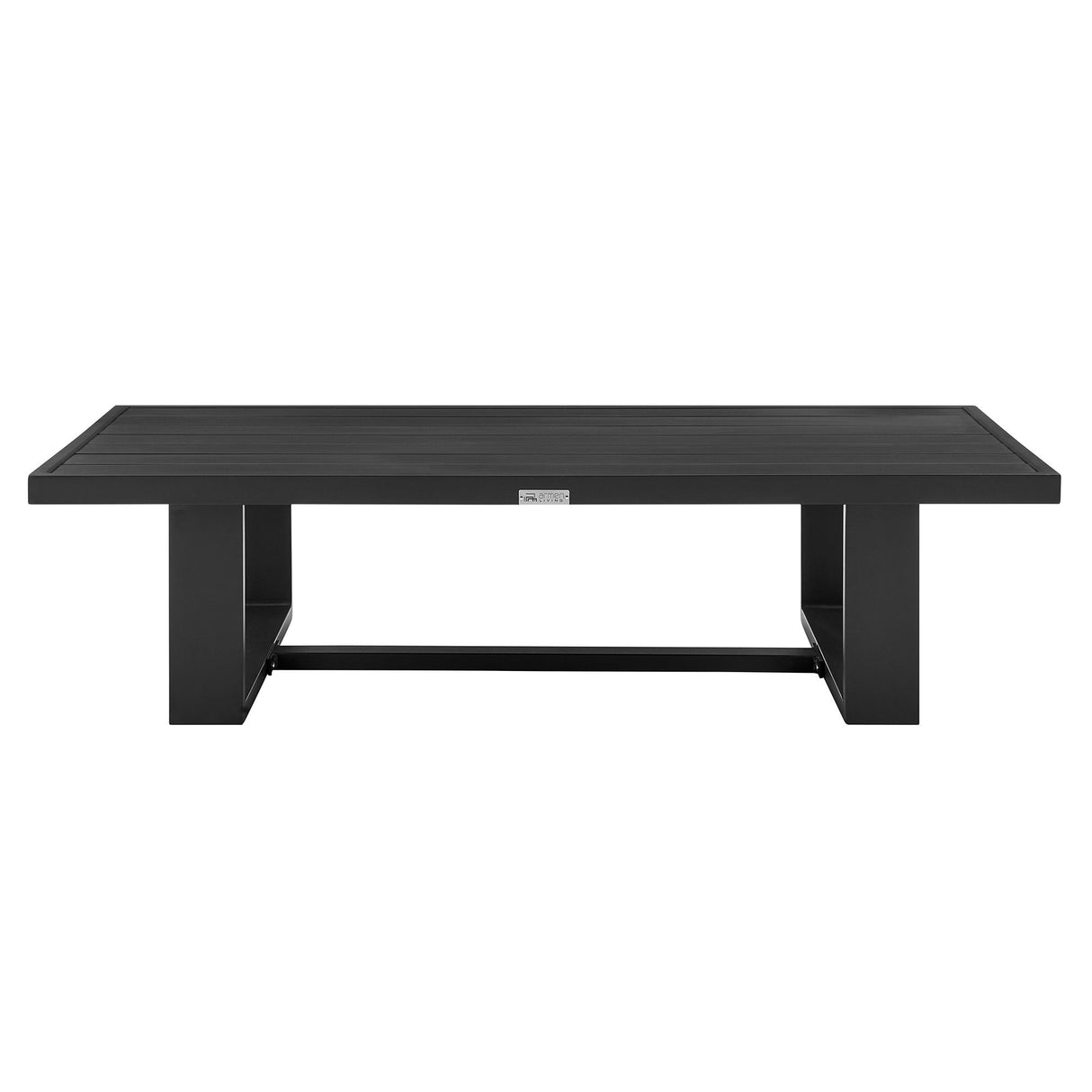 Alegria - Aluminum Outdoor Coffee Table - Black