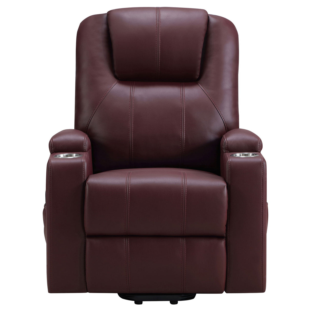 Macklin - Power Lift Massage Recliner With Heat And Dual Cupholders