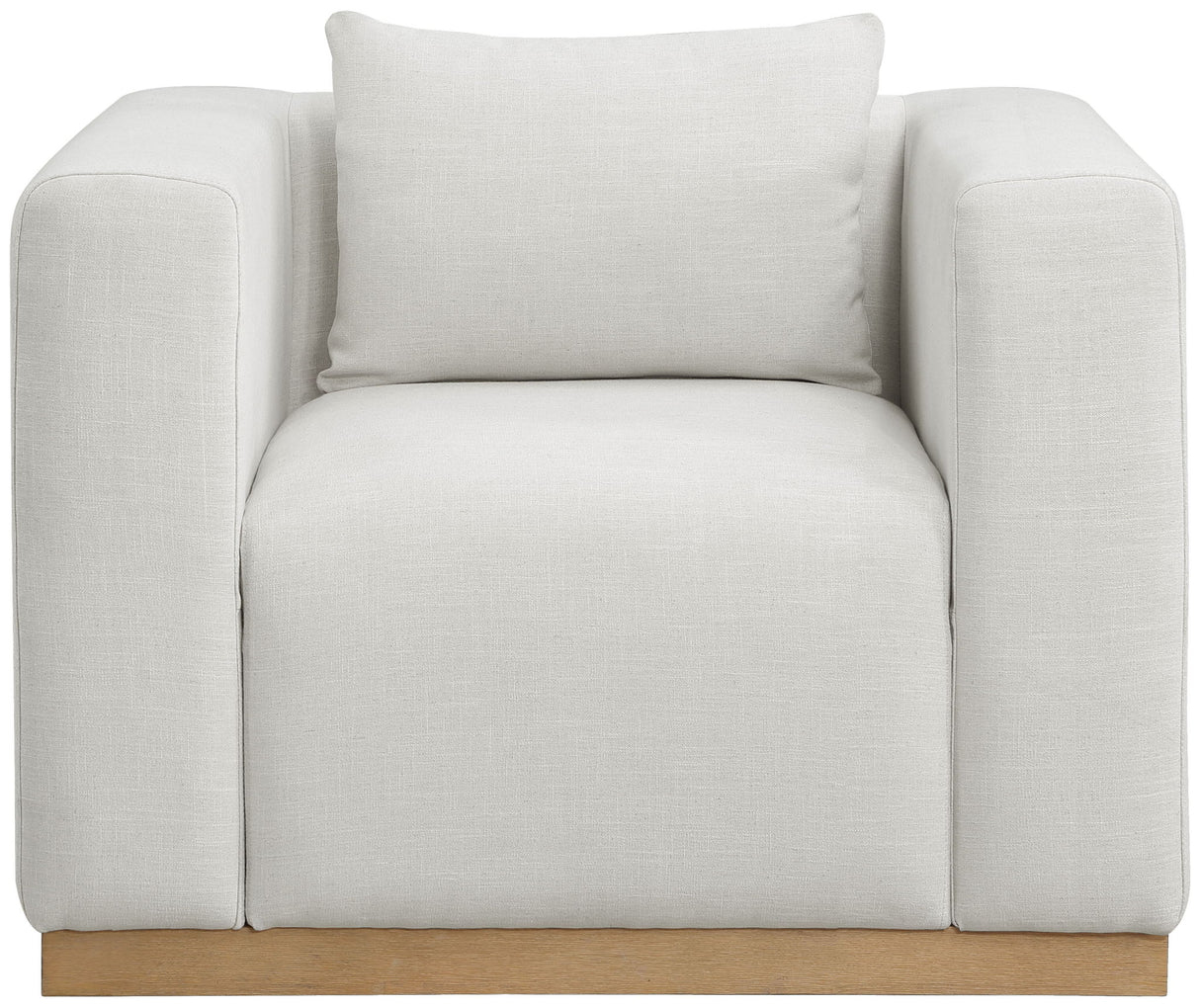 Alfie - Linen Textured Fabic Chair