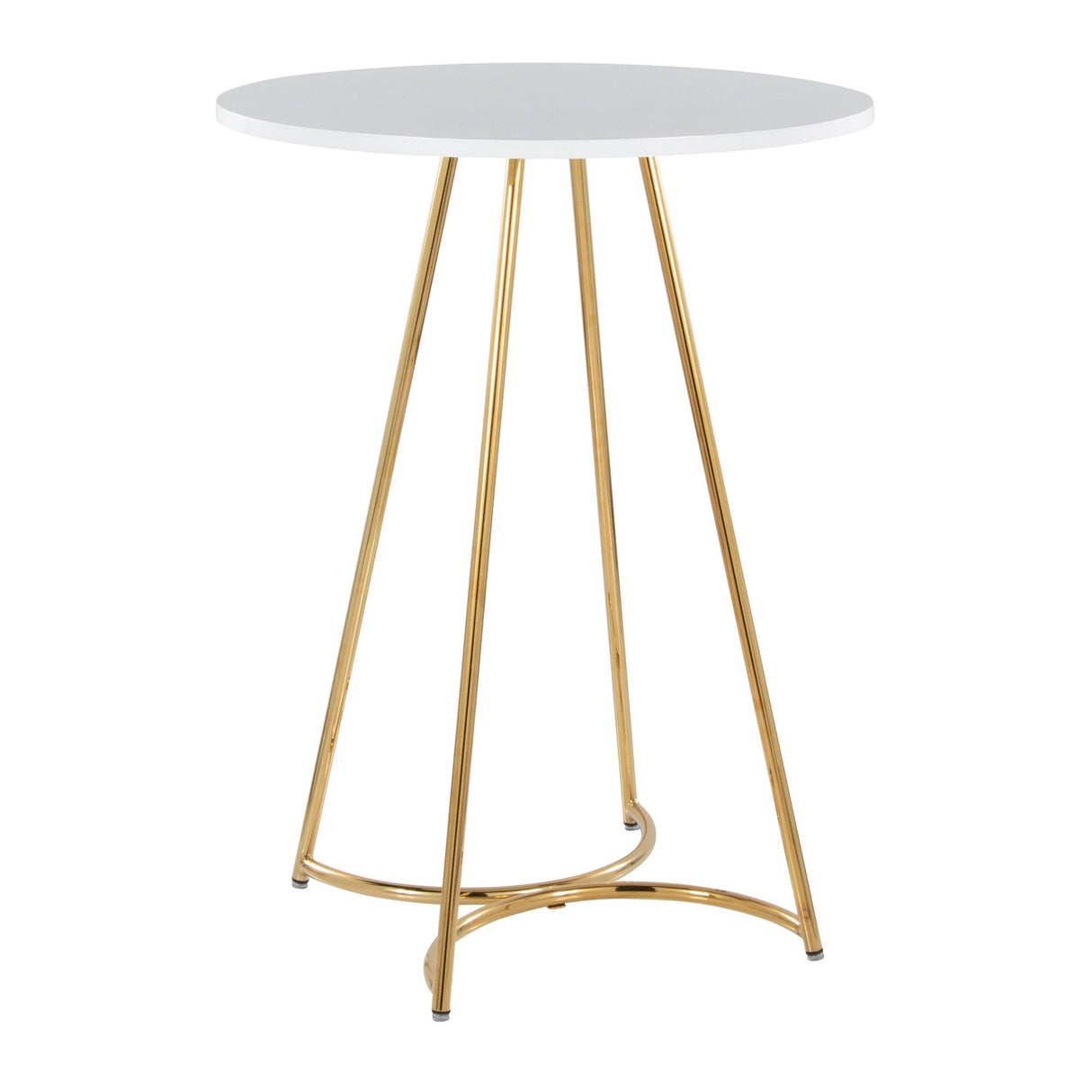 Cece - Counter Table - Gold Metal