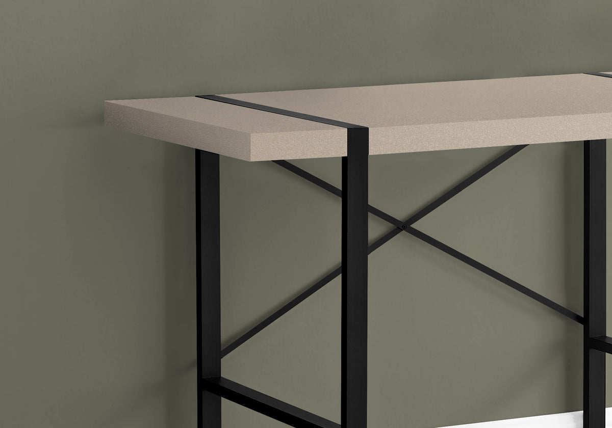 Computer Desk For Home Office, Laptop, Contemporary, Versatile Placement - Beige