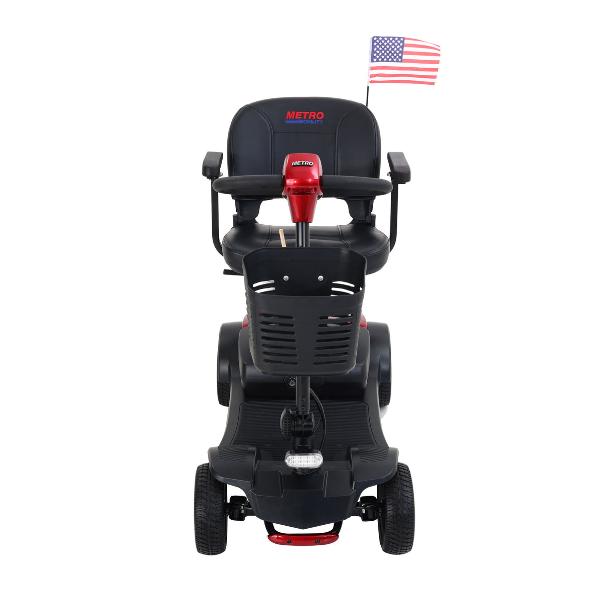 Max Sport - 4 Wheels Outdoor Compact Mobility Scooter With 2 Pieces X 12Ah Lead Acid Battery
