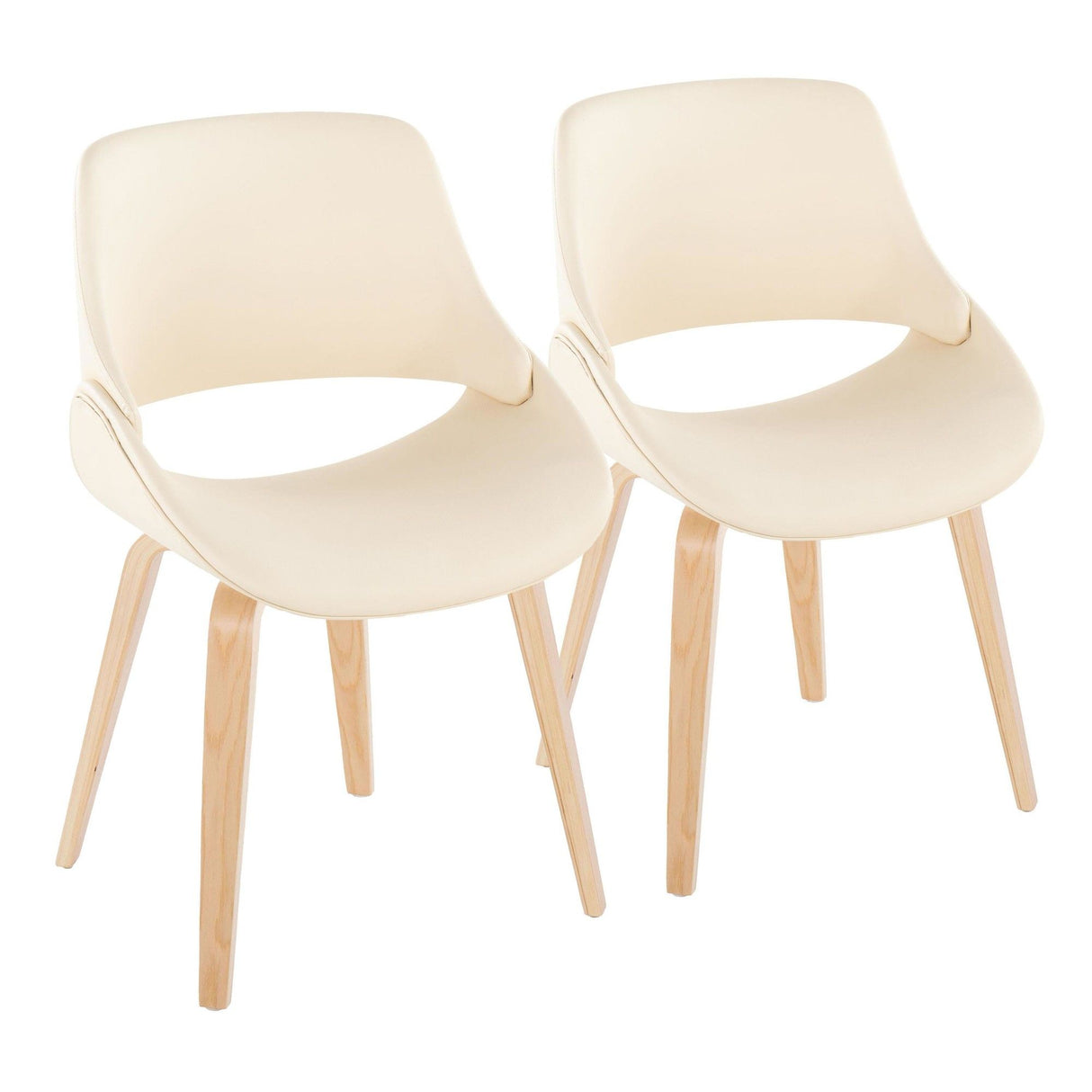 Fabrico - Chair (Set of 2) - Natural Legs