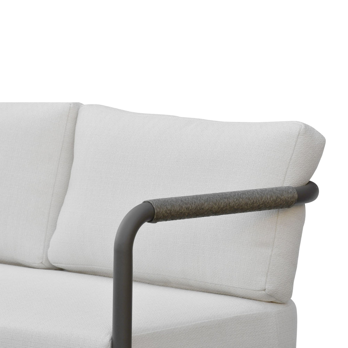 Dorado - Outdoor Sofa - Off-White / Gray