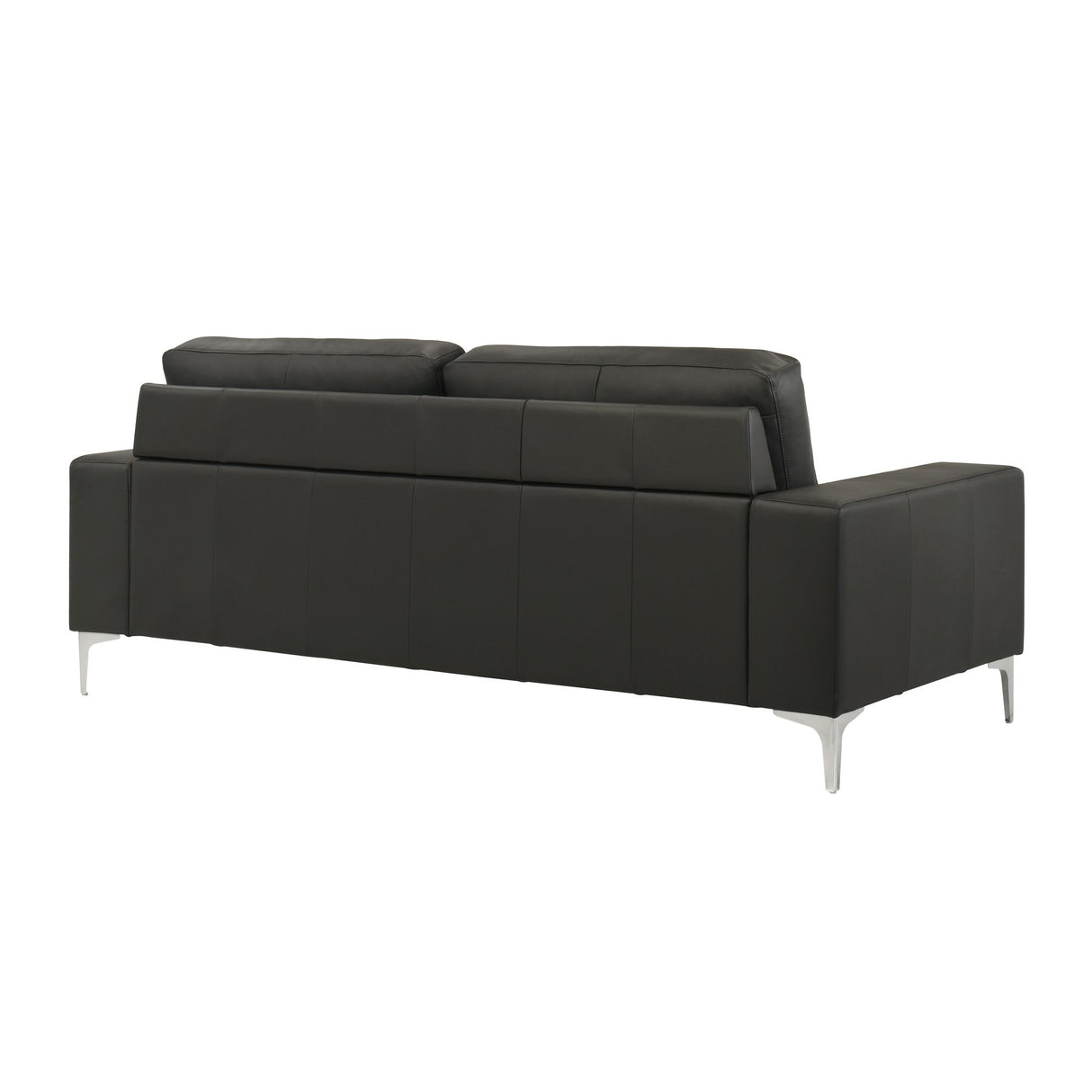Faelin - Leather Sofa With Tufted Back