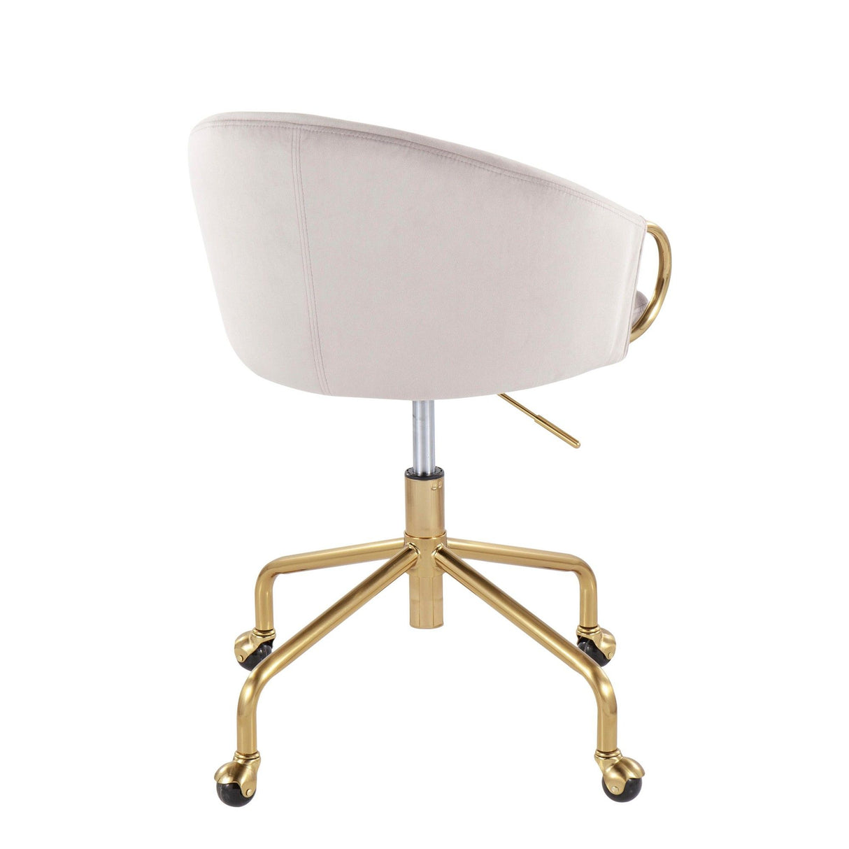 Claire - Task Chair - Gold Base