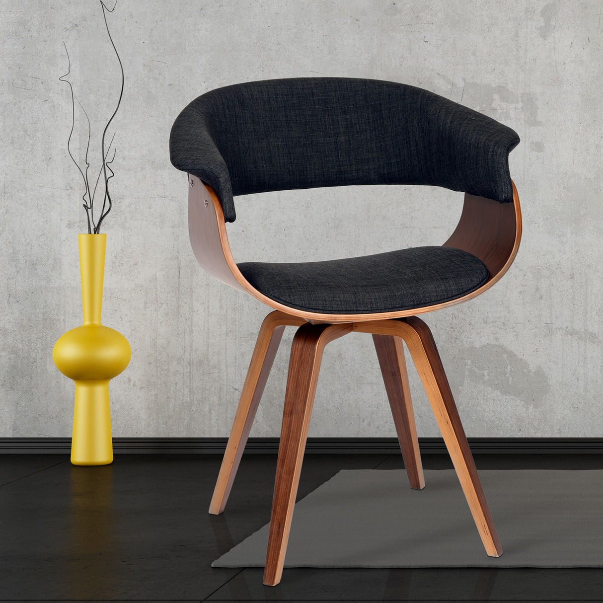 Summer - Modern Chair - Walnut Wood