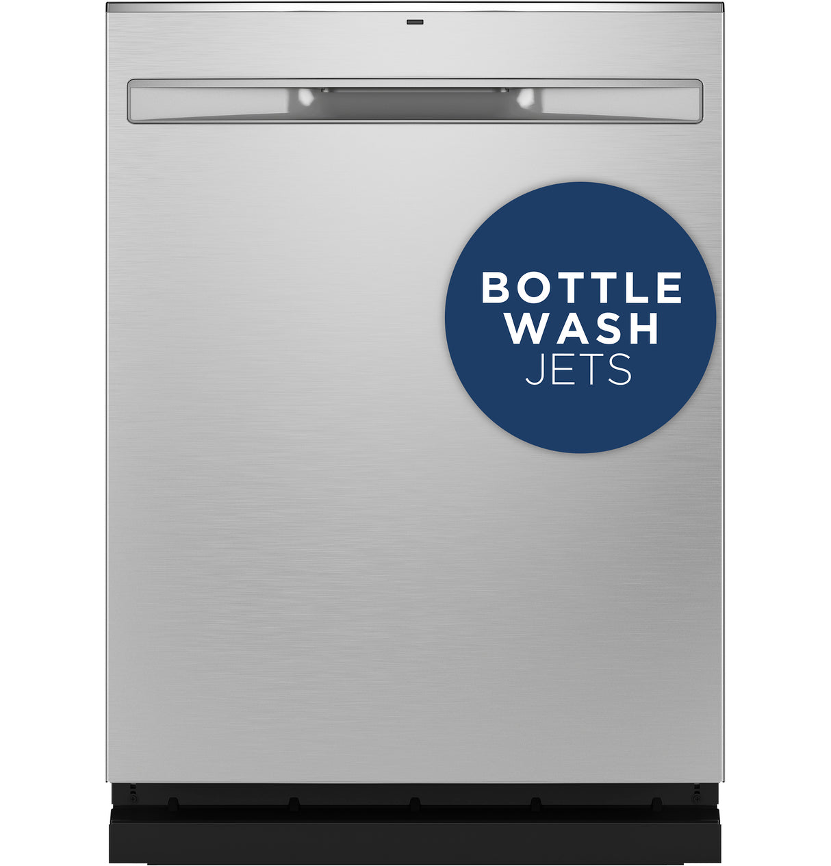 GE(R) ENERGY STAR(R) Fingerprint Resistant Top Control with Stainless Steel Interior Dishwasher with Sanitize Cycle & Dry Boost - (GDP645SYNFS)